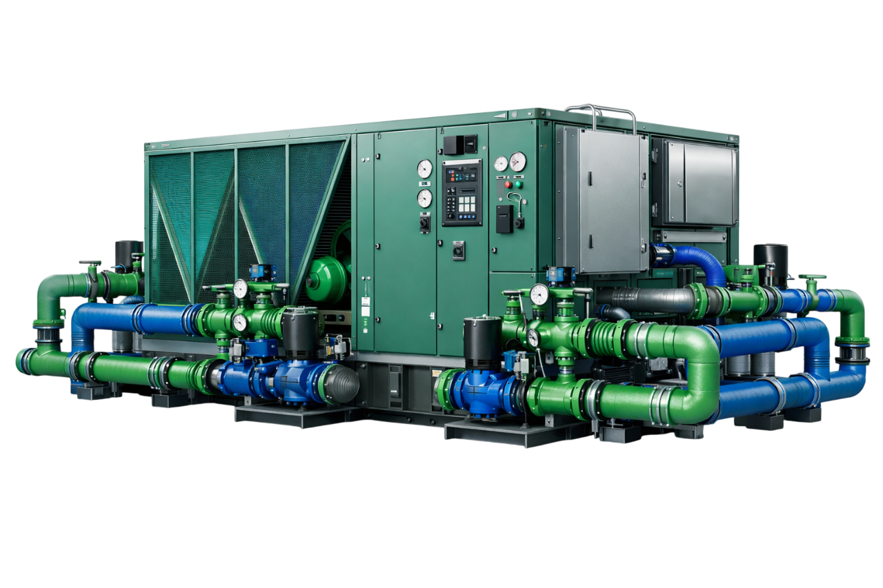 Two-Pipe and Four-Pipe Networks